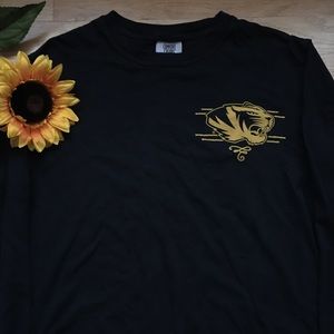 Mizzou Tigers Black Long Sleeve Tee